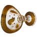 Цукерниця скляна Bogema Gold 15 см Yiwu HP-34-134 Цукерниця скляна Bogema Gold 15 см Yiwu HP-34-134
