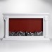 Камін декоративний з LED-підсвіткою 64*13*37 см, білий Yiwu SP-60W