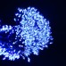 Гірлянда Кінський хвіст Мішура 1200 LED 20 ниток 2 м зелена, синій GarlandoPro D1200L2MGBL