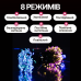 Гірлянда Кінський хвіст Мішура 1200 LED 20 ниток 2 м зелена, мультиколор GarlandoPro D1200L2MGML Гірлянда Кінський хвіст Мішура 1200 LED 20 ниток 2 м зелена, мультиколор GarlandoPro D1200L2MGML