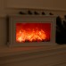 Камін декоративний з LED-підсвіткою 33.5*11*21 см, білий Yiwu 2026-CR-3-5