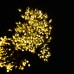 Гірлянда Кінський хвіст Мішура 640 LED 16 ниток 2 м зелена, жовтий GarlandoPro D640L2MGY