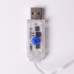 Гірлянда-штора Роса 300 LED 10 ниток 3*3 м USB GarlandoPro USB173308Y