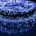 Гірлянда-нитка Роса Хвойна лапа 1000 LED 50 метрів зелена нитка білий Garlando D1000L50MGW