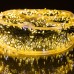 Гірлянда-нитка Роса Хвойна лапа 1000 LED 50 метрів зелена нитка жовтий Garlando D1000L50MGY Гірлянда-нитка Роса Хвойна лапа 1000 LED 50 метрів зелена нитка жовтий Garlando D1000L50MGY
