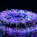 Гірлянда-нитка Роса Хвойна лапа 2000 LED 100 метрів зелена нитка мультиколор Garlando D2000L100MGML