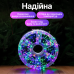Гірлянда-нитка Роса Хвойна лапа 1000 LED 50 метрів зелена нитка мультиколор Garlando D1000L50MGML Гірлянда-нитка Роса Хвойна лапа 1000 LED 50 метрів зелена нитка мультиколор Garlando D1000L50MGML