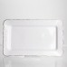 Тортівниця на ніжці White Square 30.5*30.5 см порцелянова квадратна Yiwu 120-YH-HG061 Тортівниця на ніжці White Square 30.5*30.5 см порцелянова квадратна Yiwu 120-YH-HG061