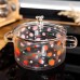 Каструля скляна Lucky 1,8 л з металевим ведмедиком на кришці Yiwu HP-GP-33