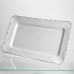 Тортівниця на ніжці White Square 35.5*35.5 см порцелянова квадратна Yiwu 120-YH-HG060 Тортівниця на ніжці White Square 35.5*35.5 см порцелянова квадратна Yiwu 120-YH-HG060