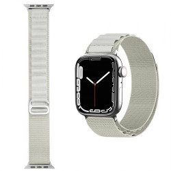 Ремінець Watch Ocean Band до годинника SmartX Ultra /Apple Watch кріплення на 42/44/45/49 мм Білий