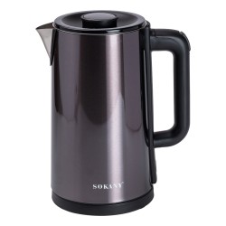 Електрочайник SOKANY SK-09018G дисковий 3 л 2000 Вт, сірий
