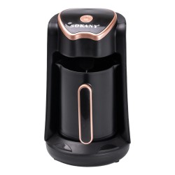 Електрична турка для кави SOKANY SK-04008 250 мл 600 Вт, чорний із золотом