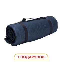 Килимок для пікніка із епонжу 200*200 см, синій