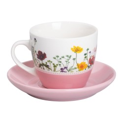 Керамічна чашка з блюдцем RX-N24723P