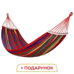 Гамак підвісний тканинний з планкою SJ-0010-2R