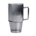 Кружка скляна з кришкою та трубочкою 750 (мл) Сірий HP-19-50 Кружка скляна з кришкою та трубочкою 750 (мл) Сірий HP-19-50