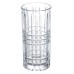 Набір склянок Geometric Glass 6 штук по 300 мл з рельєфним візерунком HP-17-3
