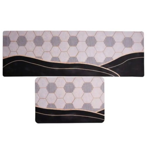 Набір килимків діатомітових для кухні Honeycomb 58*38 см/118*38 см Yiwu HP-42-208 Набір килимків діатомітових для кухні Honeycomb 58*38 см/118*38 см Yiwu HP-42-208