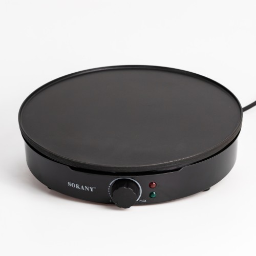 Млинниця електрична Sokany SK-BBQ-842 електромлинниця Ø30 см автоматична млинниця для дому професійна