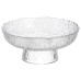 Фруктовниця на ніжці Ice Textured 15 см з крижаною текстурою скла Yiwu HP-34-88 Фруктовниця на ніжці Ice Textured 15 см з крижаною текстурою скла Yiwu HP-34-88
