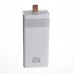 Повербанк 30000 mAh зі швидким заряджанням і ліхтариком 22.5 Вт powerbank заряджання для телефона ґаджетів Білий HP-N50 Повербанк 30000 mAh зі швидким заряджанням і ліхтариком 22.5 Вт powerbank заряджання для телефона ґаджетів Білий HP-N50
