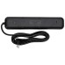 Мережевий фільтр-подовжувач 5 розеток 3xUSB-A 1xUSB-C 3м чорний HP-5-42