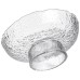 Фруктовниця на ніжці Ice Textured 20 см з крижаною текстурою скла Yiwu HP-34-89 Фруктовниця на ніжці Ice Textured 20 см з крижаною текстурою скла Yiwu HP-34-89