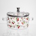 Каструля скляна Cherry 1,8 л з металевим ведмедиком на кришці Yiwu HP-GP-32 Каструля скляна Cherry 1,8 л з металевим ведмедиком на кришці Yiwu HP-GP-32