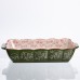 Форма для випікання Vintage 28×17×5 см прямокутна зелена фарфорова з ручками Yiwu HM05-10 Форма для випікання Vintage 28×17×5 см прямокутна зелена фарфорова з ручками Yiwu HM05-10