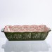 Форма для випікання Vintage 28×17×5 см прямокутна зелена фарфорова з ручками Yiwu HM05-10 Форма для випікання Vintage 28×17×5 см прямокутна зелена фарфорова з ручками Yiwu HM05-10