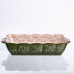Форма для випікання Vintage 28×17×5 см прямокутна зелена фарфорова з ручками Yiwu HM05-10 Форма для випікання Vintage 28×17×5 см прямокутна зелена фарфорова з ручками Yiwu HM05-10