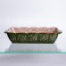 Форма для випікання Vintage 28×17×5 см прямокутна зелена фарфорова з ручками Yiwu HM05-10 Форма для випікання Vintage 28×17×5 см прямокутна зелена фарфорова з ручками Yiwu HM05-10