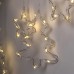 Гірлянда штора світлодіодна GarlandoPro зірка та ялинка 120LED 3х0,9 м 8 режимів Жовтий 1733072Y Гірлянда штора світлодіодна GarlandoPro зірка та ялинка 120LED 3х0,9 м 8 режимів Жовтий 1733072Y