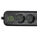 Мережевий фільтр-подовжувач 4 розетки 3xUSB-A 1xUSB-C 3м чорний HP-5-38M