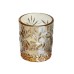 Набір чарок для віскі Shot glass 6 штук по 75 мл коричневий HP-17-39