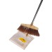 Комплект віник щітка совок довга ручка 25×25×95 см жовтий Household HP-35015-7Y