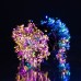 Гірлянда Кінський хвіст Мішура 1800 LED 20 ниток 3 м зелена, мультиколор GarlandoPro D1800L3MGML