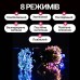 Гірлянда Кінський хвіст Мішура 1200 LED 20 ниток 2 м зелена, мультиколор GarlandoPro D1200L2MGML Гірлянда Кінський хвіст Мішура 1200 LED 20 ниток 2 м зелена, мультиколор GarlandoPro D1200L2MGML