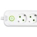 Мережевий фільтр-подовжувач 5 розеток 3xUSB-A 1xUSB-C 5м білий HP-5-39