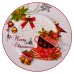 Набір новорічних тарілок з порцеляни Merry Christmas 7 (шт) Ø26.5/19 см Yiwu HP-SDHK-13 Набір новорічних тарілок з порцеляни Merry Christmas 7 (шт) Ø26.5/19 см Yiwu HP-SDHK-13