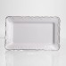 Тортівниця на ніжці White Square 20.5*20.5 см порцелянова квадратна Yiwu 120-YH-HG063 Тортівниця на ніжці White Square 20.5*20.5 см порцелянова квадратна Yiwu 120-YH-HG063