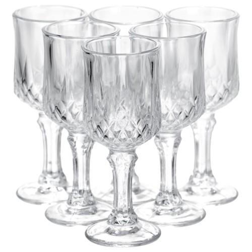 Набір чарок на ніжці Vintage Crystal для міцних напоїв 6 штук 50 мл Yiwu HP-34-75 Набір чарок на ніжці Vintage Crystal для міцних напоїв 6 штук 50 мл Yiwu HP-34-75