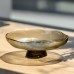Фруктовниця на ніжці скляна 18 см кругла Yiwu HP-34-115 Фруктовниця на ніжці скляна 18 см кругла Yiwu HP-34-115