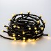 Новорічна гірлянда штора 3х2 м 144 LED кімнатна білий провід Жовтий ZWM32144LEDY