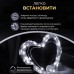 Гірлянда роса 10 метрів USB на 100 led світлодіодів крапля на зеленому дроті біла USB100L10MGW Гірлянда роса 10 метрів USB на 100 led світлодіодів крапля на зеленому дроті біла USB100L10MGW