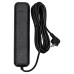 Мережевий фільтр-подовжувач 5 розеток 3xUSB-A 1xUSB-C 5м чорний HP-5-40 Мережевий фільтр-подовжувач 5 розеток 3xUSB-A 1xUSB-C 5м чорний HP-5-40