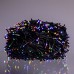 Новорічна гірлянда вулична 100 м 1000 LED з сонячною батареєю чорний провід Мультиколір SB1000L100MBML Новорічна гірлянда вулична 100 м 1000 LED з сонячною батареєю чорний провід Мультиколір SB1000L100MBML