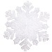 Килимок для сервірування столу Snowflake 38 см срібло HP-36327-21