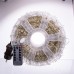 Гірлянда-нитка Роса Хвойна лапа 1000 LED 50 метрів зелена нитка білий Garlando D1000L50MGW